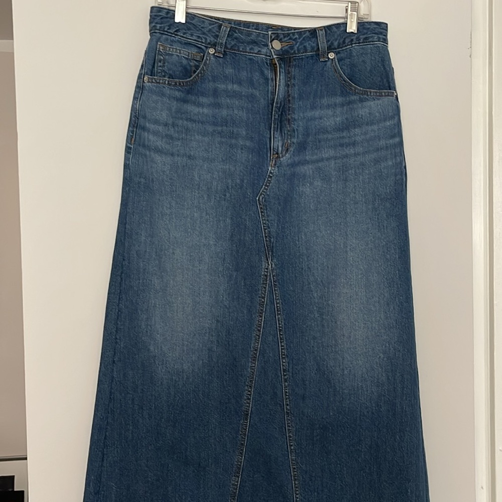 Maxi denim shirt - Picture 8 of 12